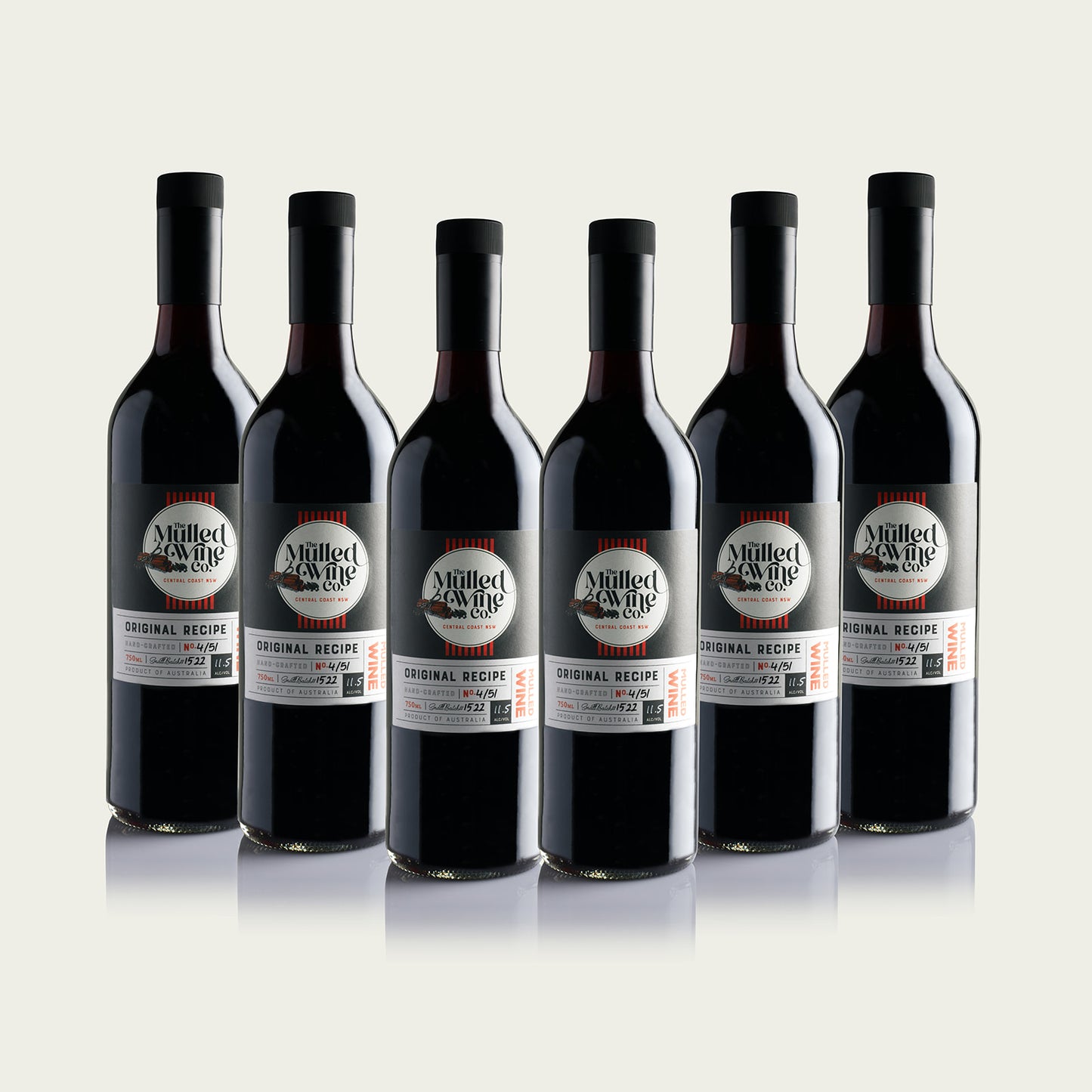 Mulled wine case (6 x 750ml) FREE SHIPPING