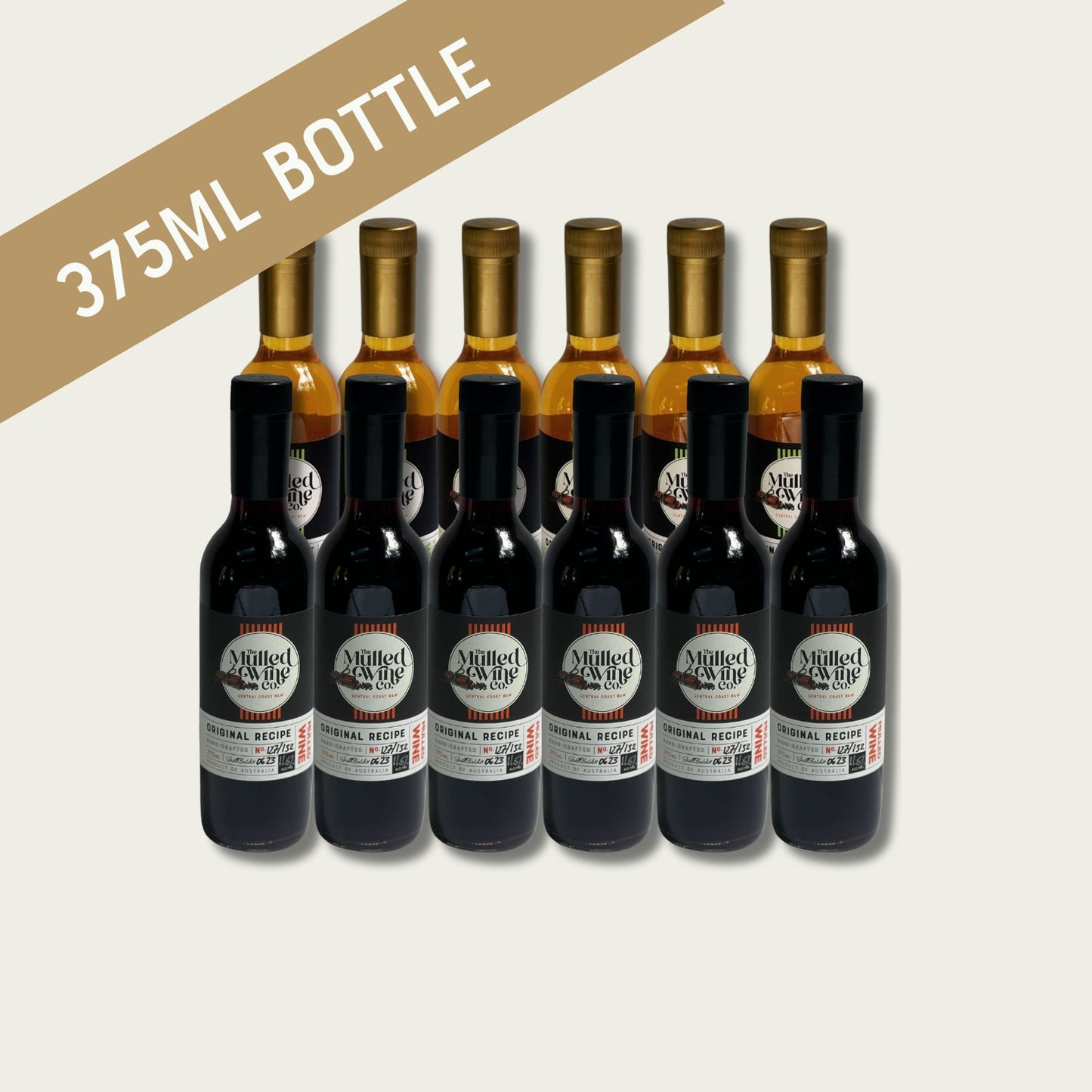 Mulled wine case (12 x 375ml) FREE shipping (East Coast)