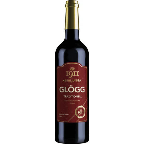 Non-alcoholic mulled wine (glögg)